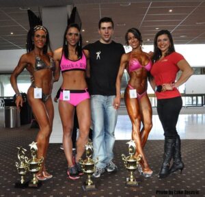 Mark with the girls