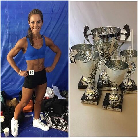 Amber Cantrell Body Transformation ICN Before After Fitness Model Carla Girolamo Enterprise Fitness Best Personal Trainer in Melbourne Trainers Training