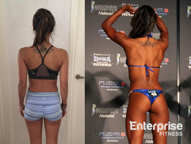 Transformation Before After Fitness Inspiration Comp Prep Coach