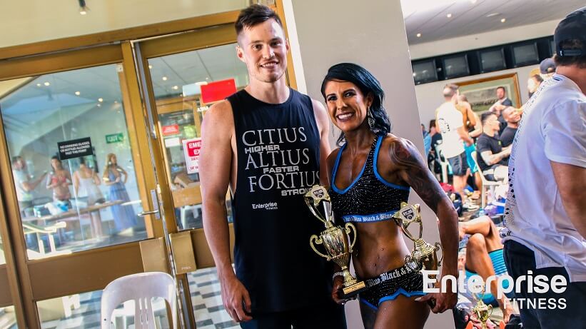 Candice Nel ICN Rookie Show Rising Star iCompete Natural Bodybuilding Winner Comp Prep Coach Melbourne Nathan Madder Body Transformation Fitness Model Coach Contest Preparation